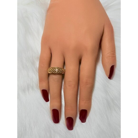 Avon Cz Weave Ring - Picture 4 of 5